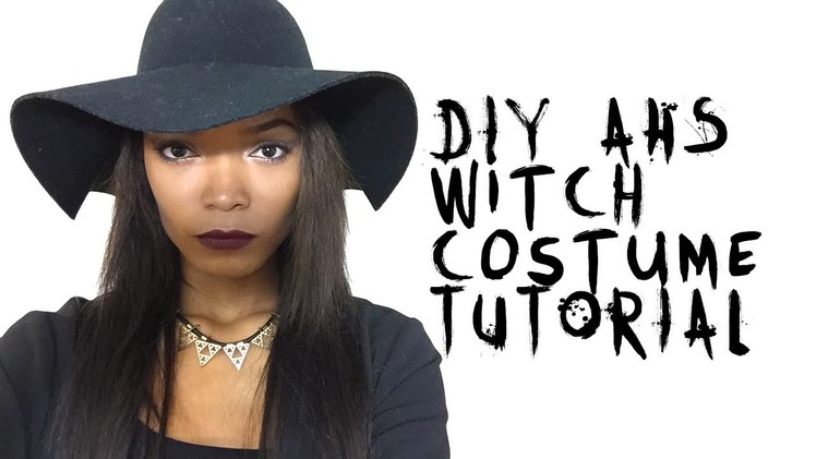 EASY DIY American Horror Story Coven Witch Halloween Costume Tutorial | HEARTLICIA
