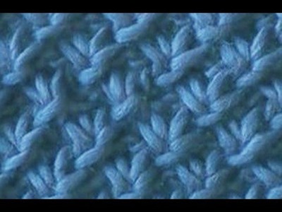 Flat Knot or Star Stitch Scarf