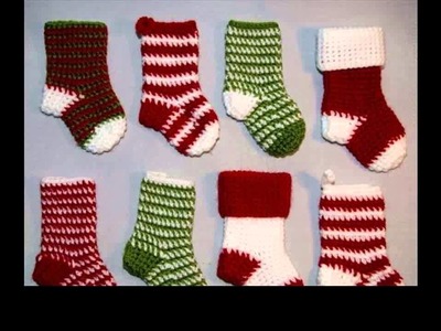 Free crochet christmas stocking patterns