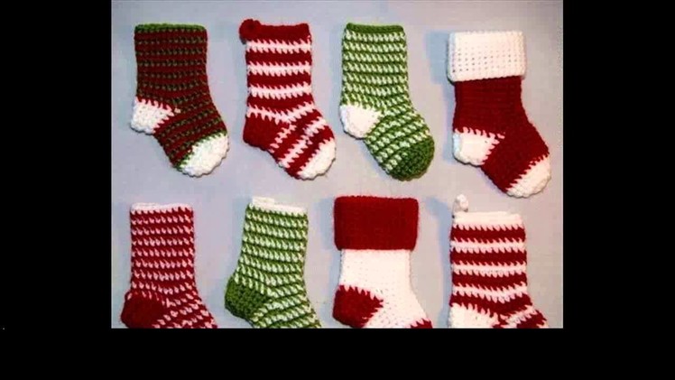 Free crochet christmas stocking patterns