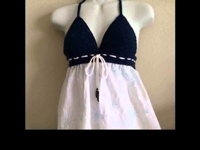 Free crochet halter top pattern