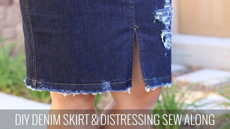 How To Distress Your DIY Denim Projects