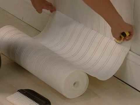 How to easily hang wallpaper with Graham & Brown's paste the wall beadboard