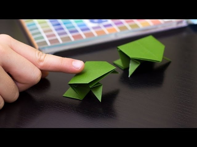 How To Fold An Origami Frog