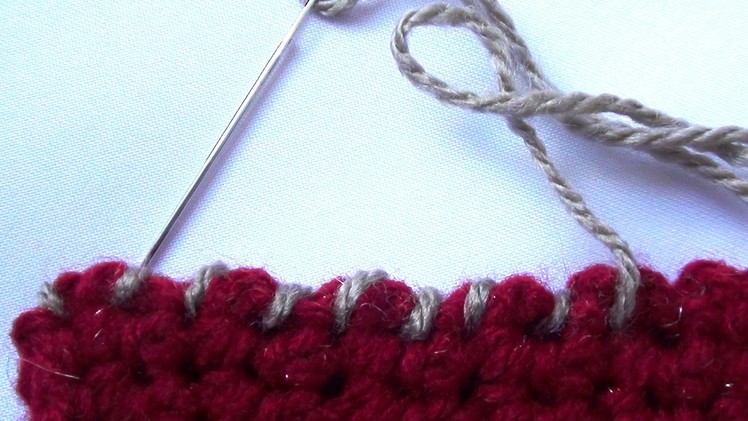 How to Join Side Seams on Single Crochet Fabric