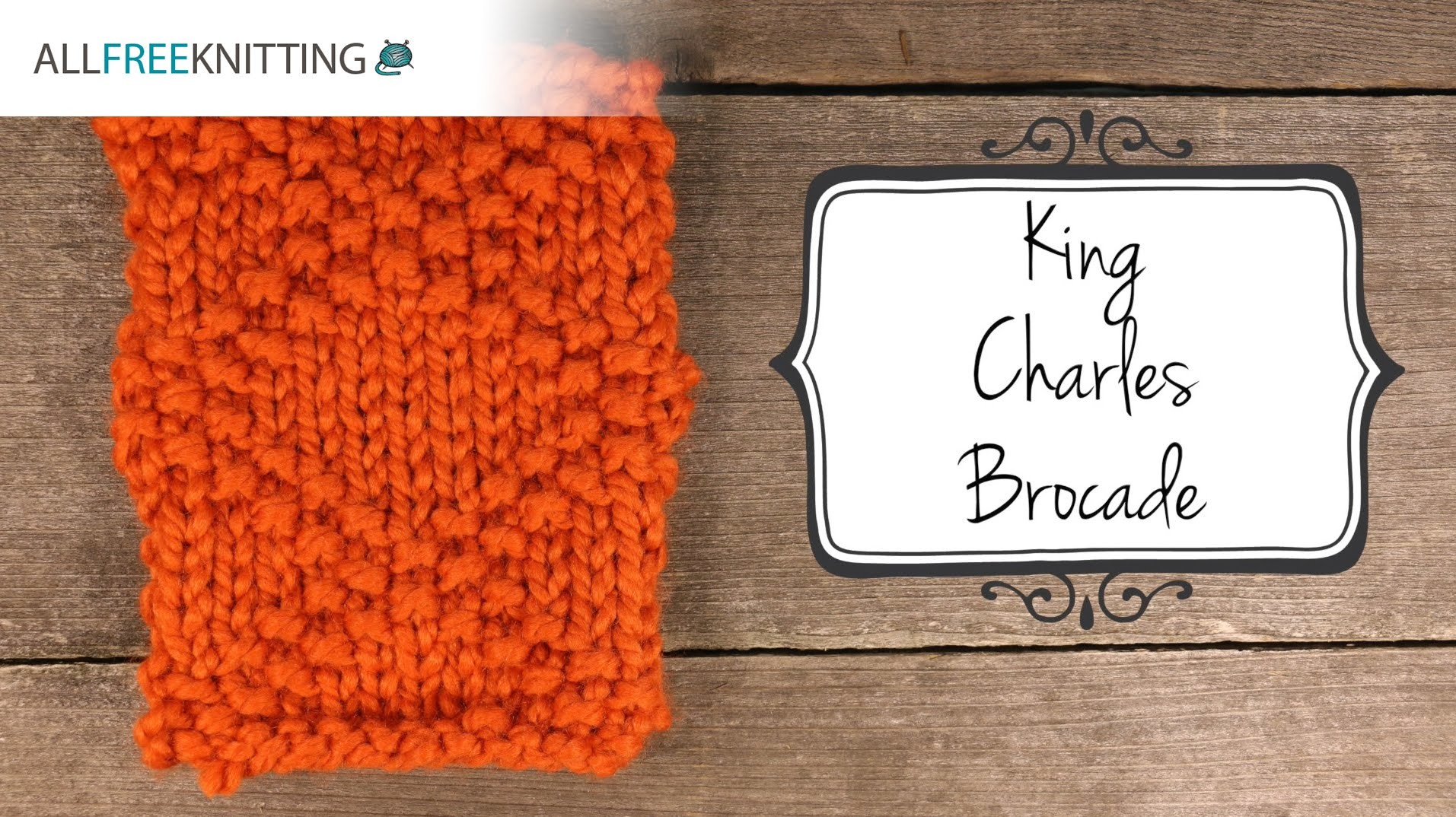 How to Knit the King Charles Brocade Stitch