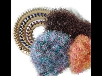 How to Loom Knit a Hat Beginning to End