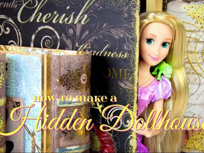 How to Make a Hidden Dollhouse - Doll Crafts