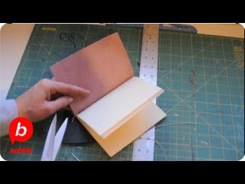 How to Make a Leather Journal | Crafts | Babble