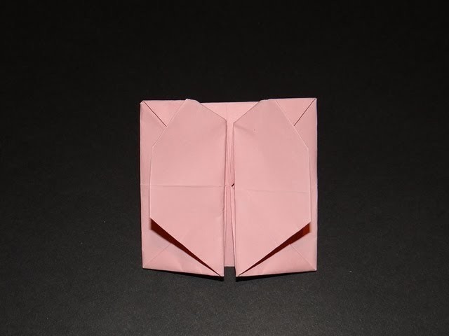 How To Make An Origami Pop Out (Heart) Envelope - Box 01