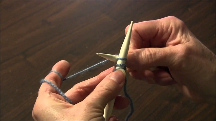 Knitting Basics - Two-Needle Cast On
