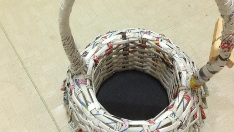 Make a Small Newspaper Basket - Home - Guidecentral