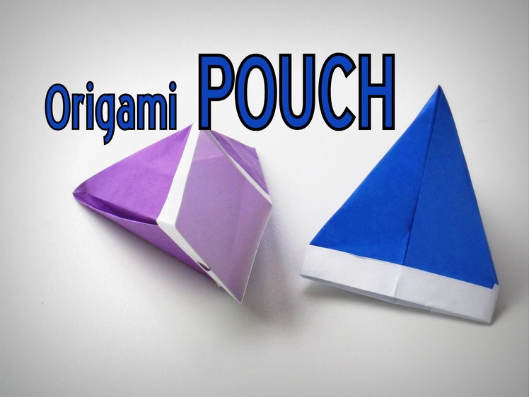 Origami - How to make a POUCH