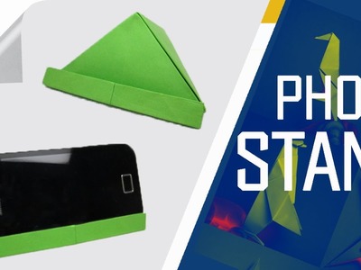 Origami - How To Make An Origami Phone Stand.Holder