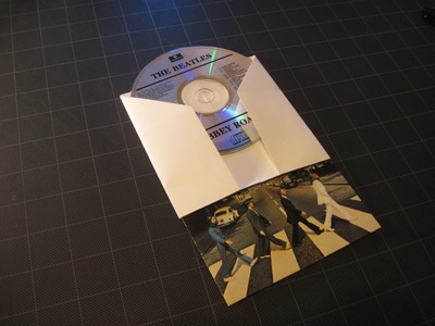 Origami: Sleeve for CD. DVD and liner notes