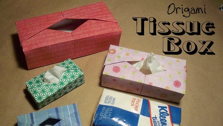 Origami Tissue Box by Paul Ee