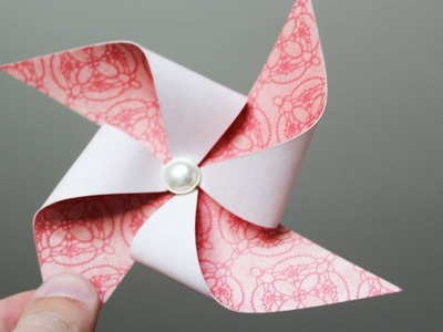 Paper Pinwheel Tutorial
