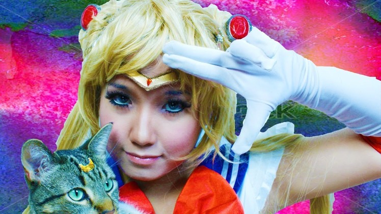 Sailor Moon Costume &  Makeup  Transformation