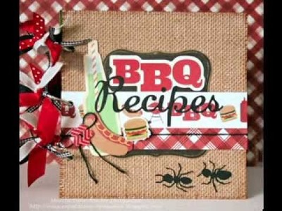 Scrapbook recipe book ideas