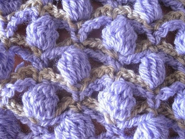 Shadow Tracery Stitch - Left Handed Crochet Stitch tutorial
