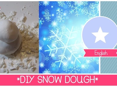 Snow dough Tutorial (2 ingredients only) - DIY Winter activities and sensory games for children