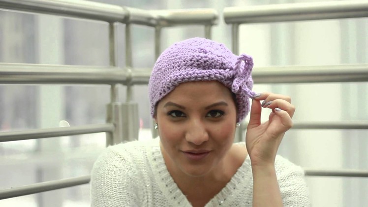 Team Nalie Crochet Hat | Hats for Breast cancer Patients