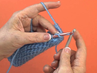 Tunisian Crochet Cast On technique
