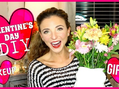 VALENTINE'S DAY IDEAS, DIY, GIFTS, & MAKEUP!