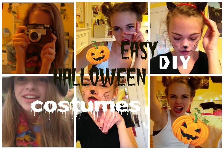 3 Easy DIY Halloween Costumes!