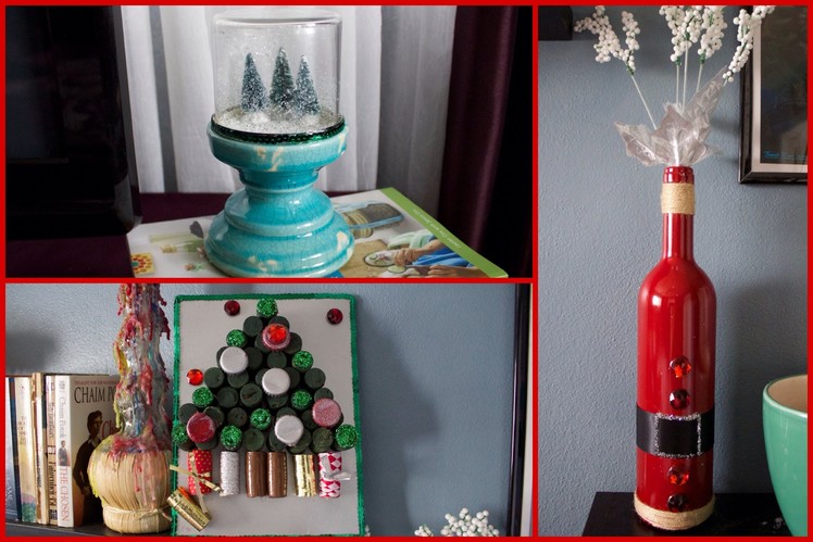6 DIY Christmas Decorations!