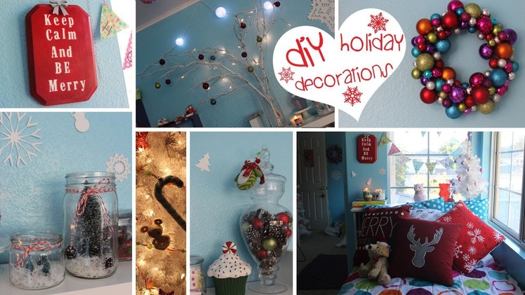 ❄7 DIY Holiday Decorations- Easy, Fun & Affordable!❄ (Craftmas)