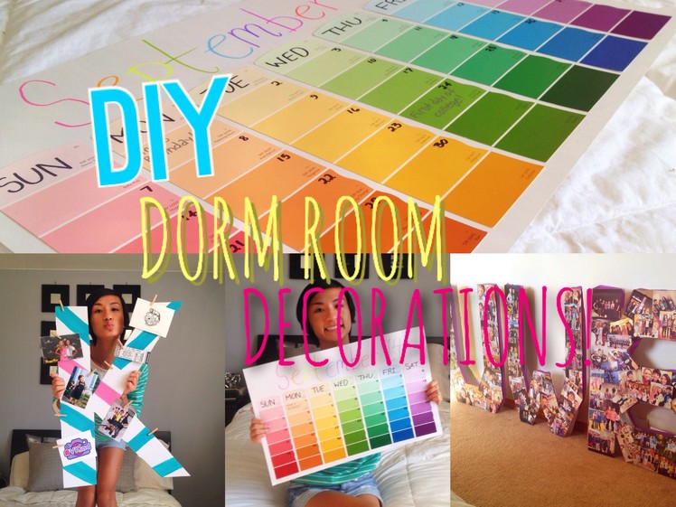 Back to School: DIY Dorm Room Decor + Organization Tips!