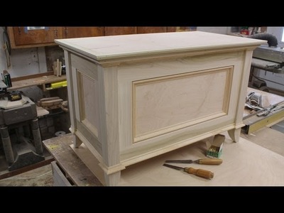 Build a blanket chest part 2 making the top by Jon Peters