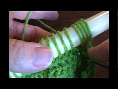 Crochet a Broomstick Loop Fringe