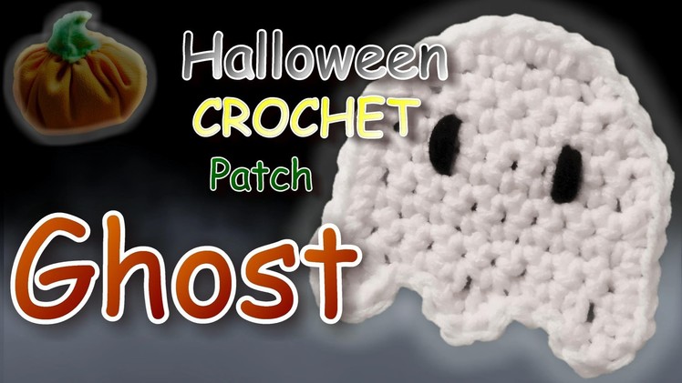 Crochet Ghost Applique Pattern Tutorial
