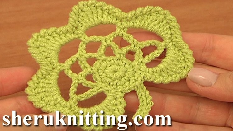 Crochet Leaf Pattern Tutorial 30 Easy Crochet Irish Leaf Motif