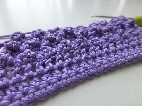 Crochet with eliZZZa * Crochet Stitch "Tiny Rosebuds"