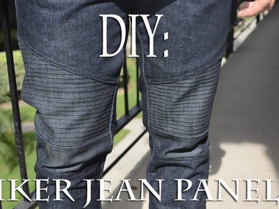 DIY: Biker Jean Panels (Biker Jeans) Tutorial