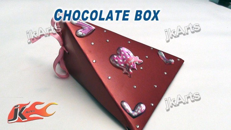 DIY Chocolate Box - Valentine's Day Gift Idea - JK Arts 266