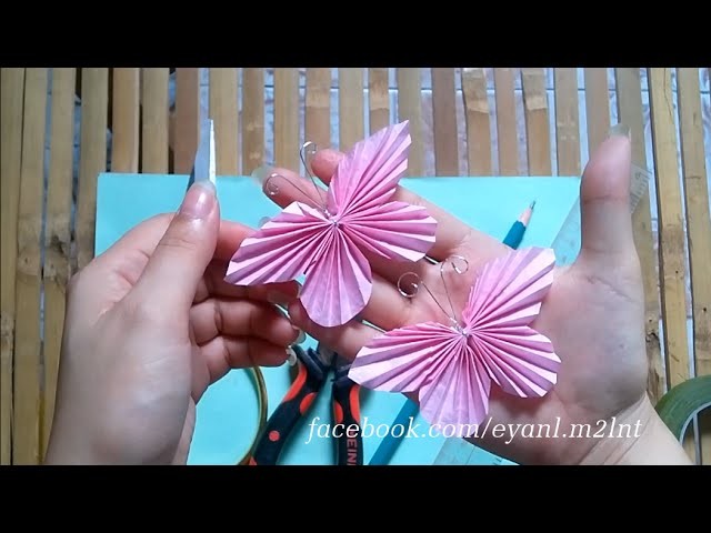 DIY crafts Paper BUTTERFLIES (very EASY)