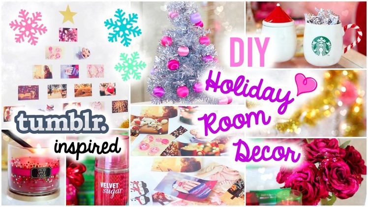 DIY Holiday Room Decor ♡ Easy & Simple Ideas!