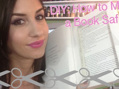 DIY: How to Make a Book Safe.  Easy Gift!