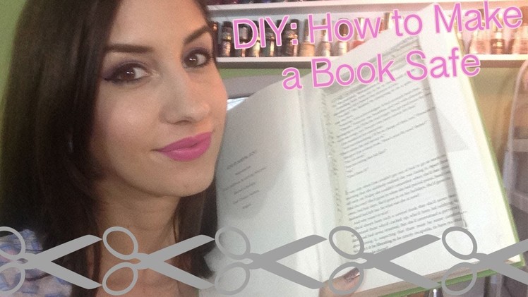 DIY: How to Make a Book Safe.  Easy Gift!