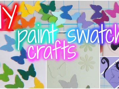 DIY - Paint Swatch Crafts