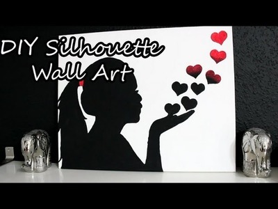 DIY Silhouette Wall Art