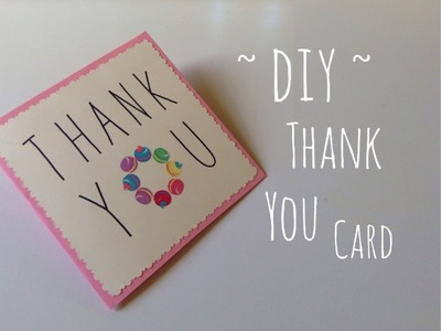 DIY Thanksgiving Day Gift Idea Friendship Card Easy | craftyourfashion