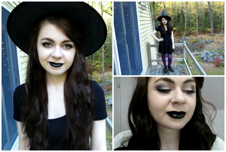 DIY Witch Costume + Makeup Tutorial