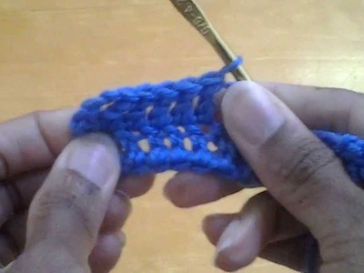 Filet Crochet Pocket Prayer Cloth cross design - left handed (part 1)