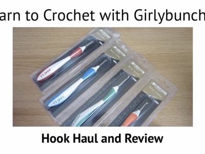 Girlybunches Crochet Hook Haul Review - Addi Swing Crochet Hooks