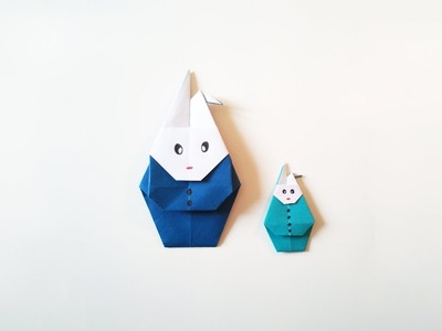 HD. TUTO: Faire un lapin en origami - Make an origami rabbit